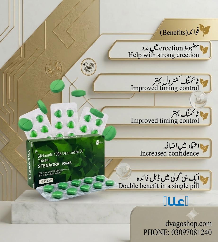 Stenagra Power Dapoxetine in Rawalpindi
