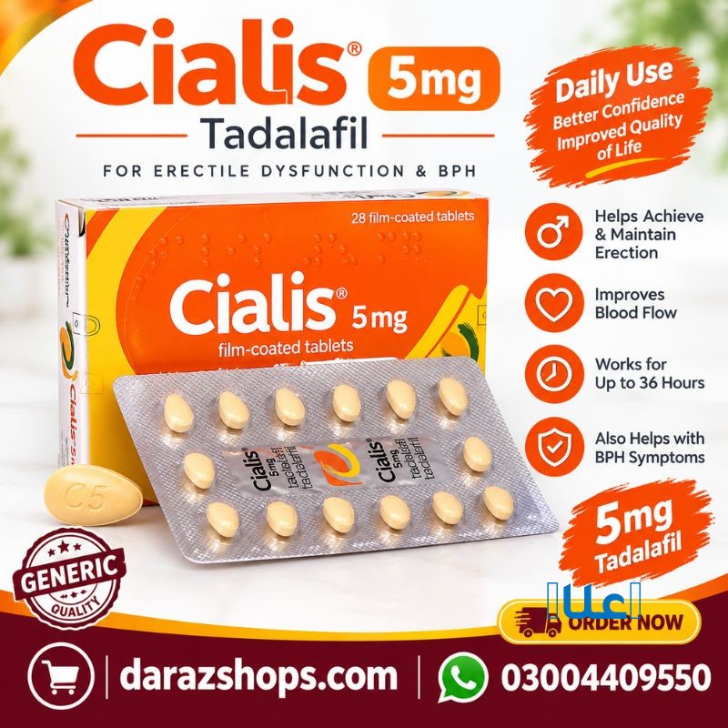 Cialis 5mg Tablet In Chiniot 03004409550
