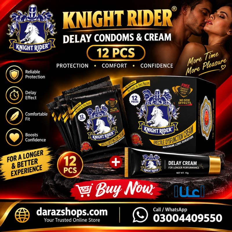Knight Rider Delay Condoms Kohat 03004409550